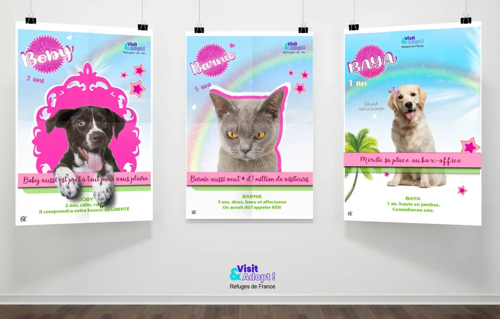 campagne de sensibilisation animaux affiches