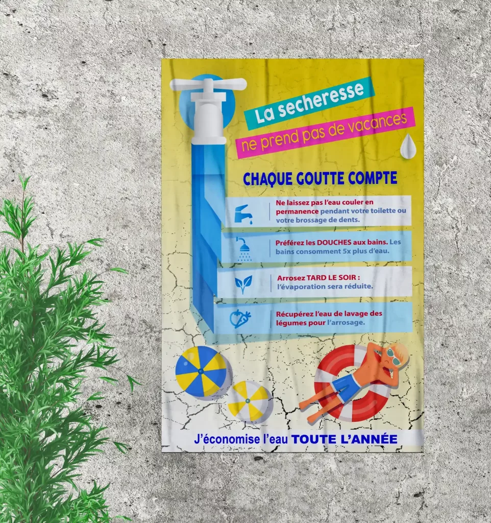 Campagne de sensibilisation affichage