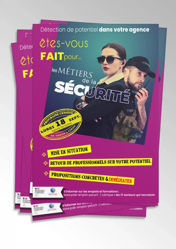 Flyer dispositif France travail